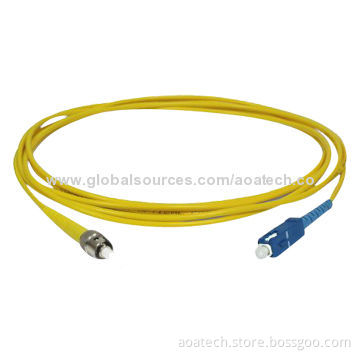 ST-SC Patch Cord, in Simplex, Duplex and Mini Zip, Single Mode(SM) and Multiple Mode(MM)New